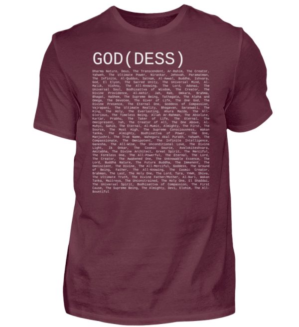 The Creator Has Many Names - Men Basic Shirt-839