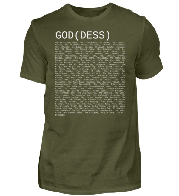 The Creator Has Many Names - Men Basic Shirt-1109