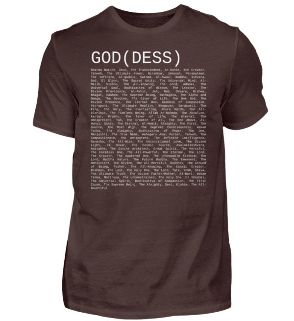 The Creator Has Many Names - Men Basic Shirt-1074