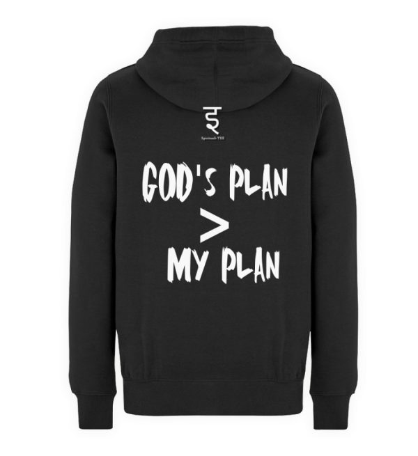 God-s plan is larger than my plan - Unisex Premium Hoodie-16