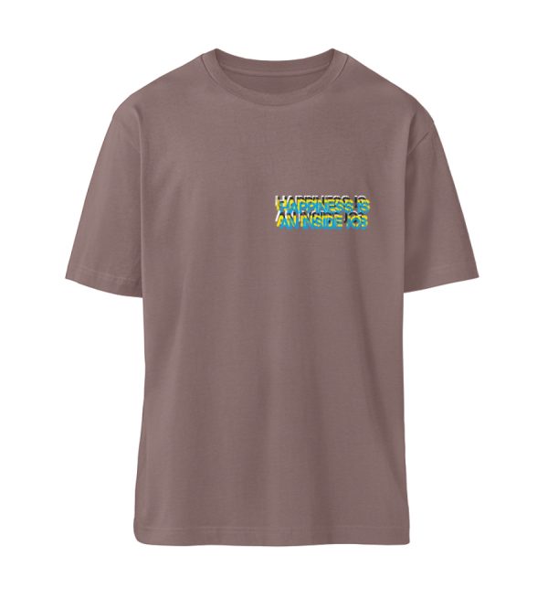 HAPPINESS IS AN INSIDE JOB - Organic Relaxed Shirt ST/ST-7219