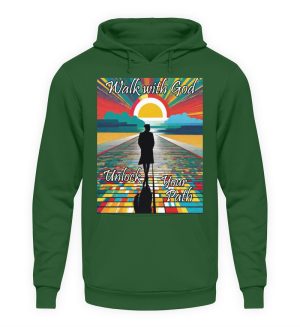 Walk with God Unlock Your Path - Unisex Hoodie-833