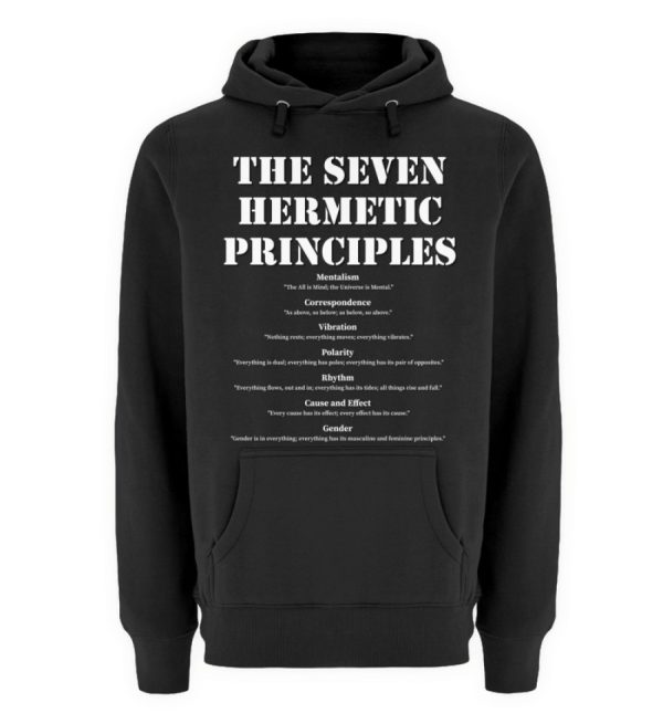 The Seven Hermetic Principles - Unisex Premium Hoodie-16