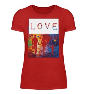 Love Heals Empowers Unites - Women Basic Shirt-4