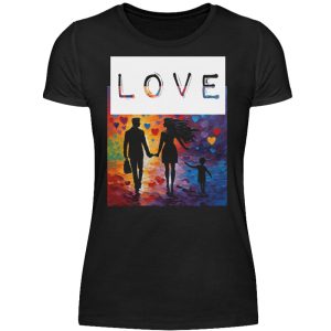 Love Heals Empowers Unites - Women Basic Shirt-16