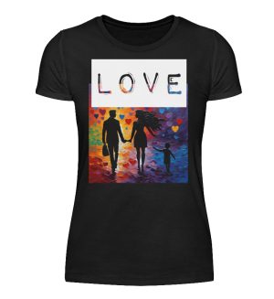 Love Heals Empowers Unites - Women Basic Shirt-16