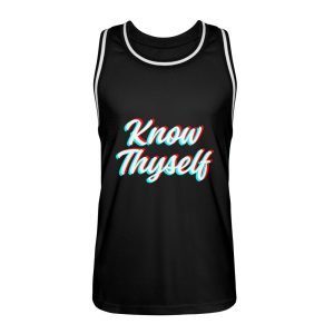 Know Thyself - Unisex Basketball Jersey-16