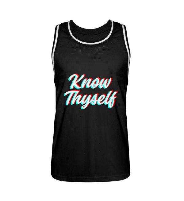 Know Thyself - Unisex Basketball Jersey-16