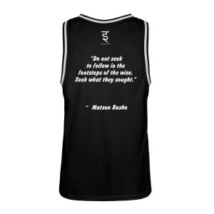 Do not seek to follow in the footsteps of the wise. Seek what they sought. Matsuo Basho - Unisex Basketball Jersey-16