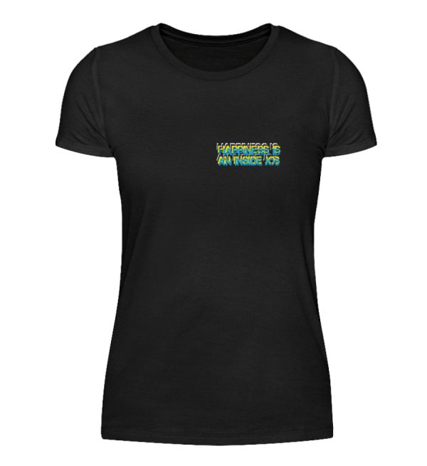 HAPPINESS IS AN INSIDE JOB - Women Basic Shirt-16