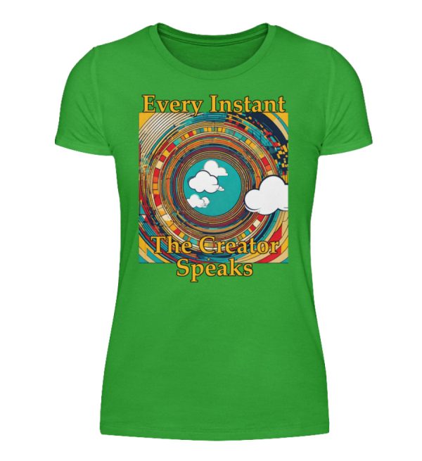 Every instant, the Creator Speaks - Women Basic Shirt-2468