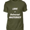 Love is the Universal MASTERKEY - Men Basic Shirt-1109