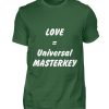 Love is the Universal MASTERKEY - Men Basic Shirt-833
