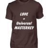 Love is the Universal MASTERKEY - Men Basic Shirt-1074