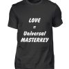 Love is the Universal MASTERKEY - Men Basic Shirt-16