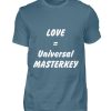 Love is the Universal MASTERKEY - Men Basic Shirt-1230