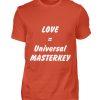 Love is the Universal MASTERKEY - Men Basic Shirt-1236
