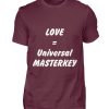 Love is the Universal MASTERKEY - Men Basic Shirt-839