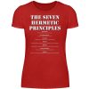 The Seven Hermetic Principles - Women Basic Shirt-4