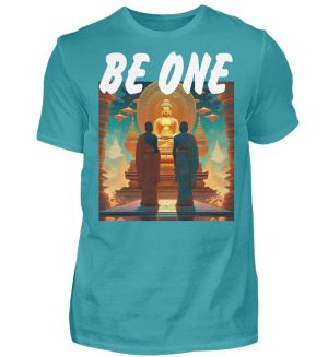 HG59EQF0_BCTU004-1242 If You Cannot Find Peacemakers Be One - Men Basic Shirt-1242