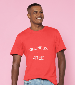 A Warm Smile is the Universal Language of Kindness  - Men Basic Shirt