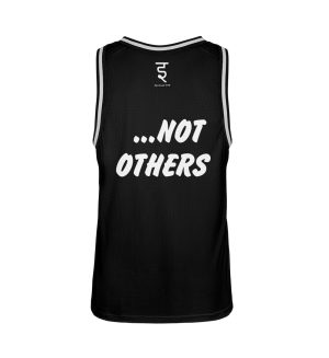 Wrestle Your Bad Self Not Others - Unisex Basketball Jersey-16