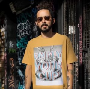 A Warm Smile is the Universal Language of Kindness  - Men Basic Shirt