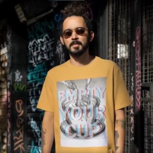 A Warm Smile is the Universal Language of Kindness  - Men Basic Shirt