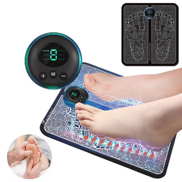 4da6a960-b2a6-42e9-b605-139f947c61a9.jpg EMS Foot Massage Mat - Foot Cushion Blood Circulation Acupuncture Pad - Foot Health Care Relaxation