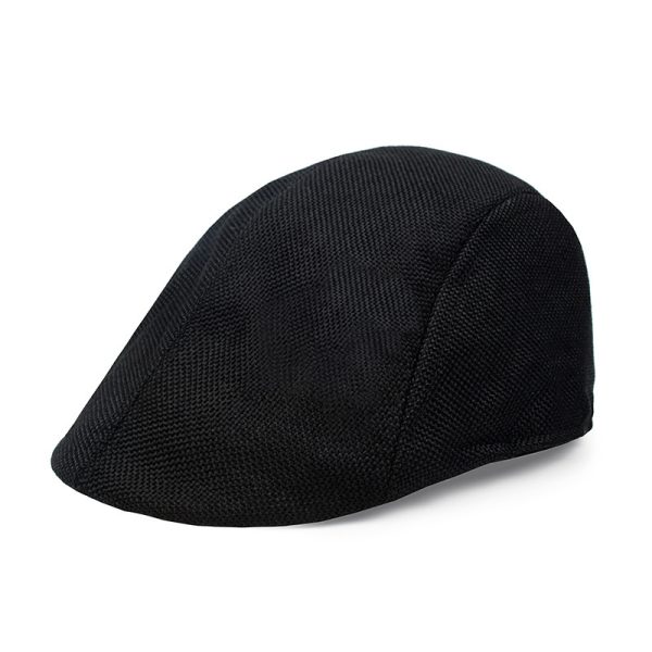69bfea74-c5b7-4bee-ae29-e45195ce17f9.jpg Cotton And Linen Beret Men's Retro Peaked Cap