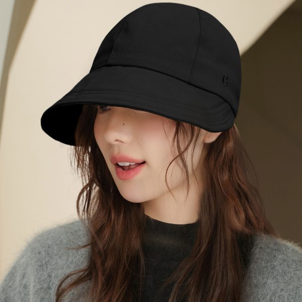 Female Pure Cotton Comfortable Makes Face Look Smaller Casual Hat