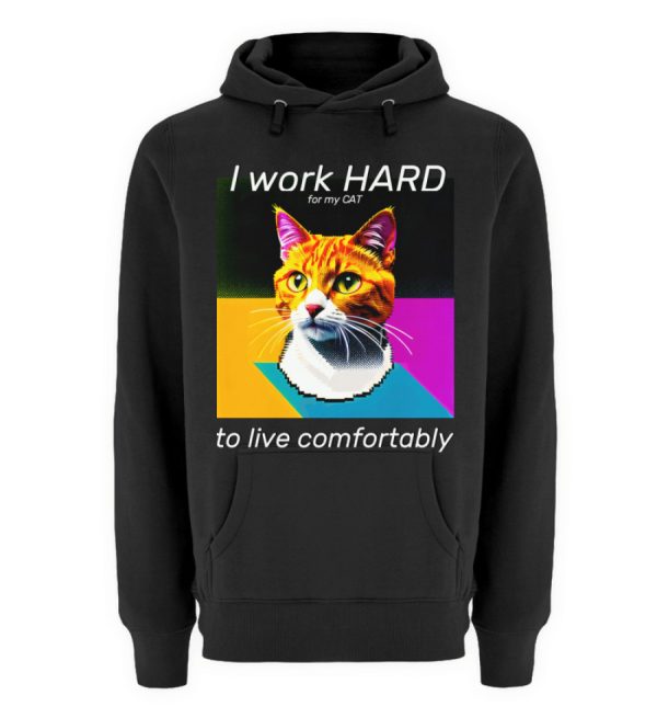 YJIQTLTS_UPH3301-16 I Work Hard for my CAT to Live Comfortably - Unisex Premium Hoodie-16