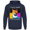 YJIQTLTS_JH001-1698 I Work Hard for my CAT to Live Comfortably - Unisex Hoodie-1698