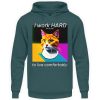 YJIQTLTS_JH001-1461 I Work Hard for my CAT to Live Comfortably - Unisex Hoodie-1461