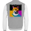 YJIQTLTS_JH043*B*-6750 I Work Hard for my CAT to Live Comfortably - Collegejacket-6750