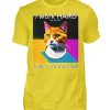YJIQTLTS_BCTU004-1102 I Work Hard for my CAT to Live Comfortably - Men Basic Shirt-1102