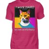 YJIQTLTS_BCTU004-1216 I Work Hard for my CAT to Live Comfortably - Men Basic Shirt-1216
