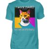 YJIQTLTS_BCTU004-1242 I Work Hard for my CAT to Live Comfortably - Men Basic Shirt-1242
