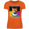 I Work Hard for my CAT to Live Comfortably - Women Basic Shirt-1692
