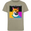 YJIQTLTS_STTK909-651 I Work Hard for my CAT to Live Comfortably - Kinder Organic T-Shirt-651
