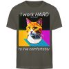 YJIQTLTS_STTU758-7151 I Work Hard for my CAT to Live Comfortably - Men Organic Shirt-7151