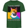 YJIQTLTS_STTU758-833 I Work Hard for my CAT to Live Comfortably - Men Organic Shirt-833