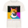 YJIQTLTS_STTU758-6881 I Work Hard for my CAT to Live Comfortably - Men Organic Shirt-6881
