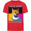 YJIQTLTS_STTU758-6882 I Work Hard for my CAT to Live Comfortably - Men Organic Shirt-6882