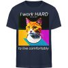 YJIQTLTS_STTU758-6887 I Work Hard for my CAT to Live Comfortably - Men Organic Shirt-6887